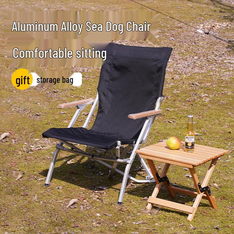 OIMG Outdoor Portable High Back Folding Camping Chair