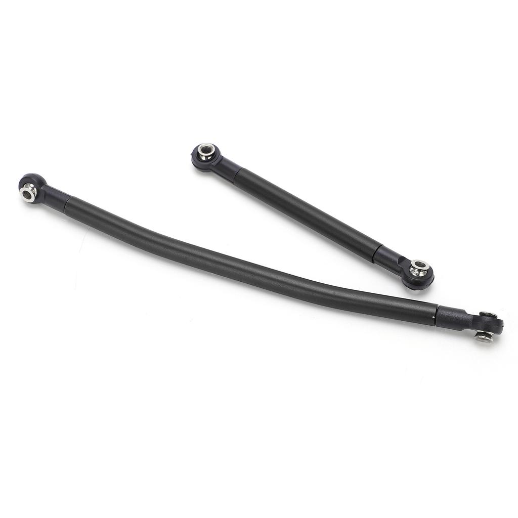 Aluminum Alloy Steering Link Linkage Tie Rod Kit for Axial Scx10 90046 90047 RC CarBlack