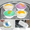 10Pcs Puto Cake Mold Aluminum Alloy Egg Tart Cup Cupcake Kitchen Baking Mold Mini Round Baking Oven Pan Pastry Dessert Mould