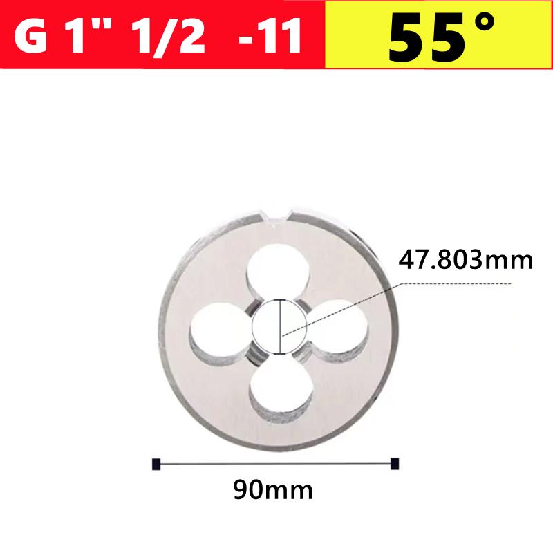 Метчик G NPT 55 °/60 ° для трубной резьбы 1/8 1/4 3/8 1/2 3/4 1 дюйм 2 дюйма, используется как инструмент для нарезания наружной резьбы водопроводных труб