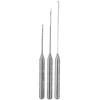 3pcs Stainless Steel Fishing Bait Stringer Drill Needle Portable AntiRust Fishing Tool