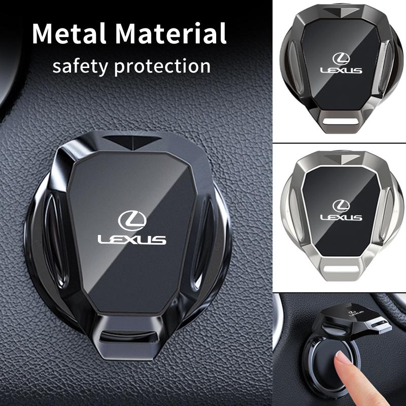 AAPF1 Car One-Touch Start Button Cover Metal Start Case Accessories For Lexus ES RX LS GS NX CT ES300H ES330 ES240 ES200 ES250