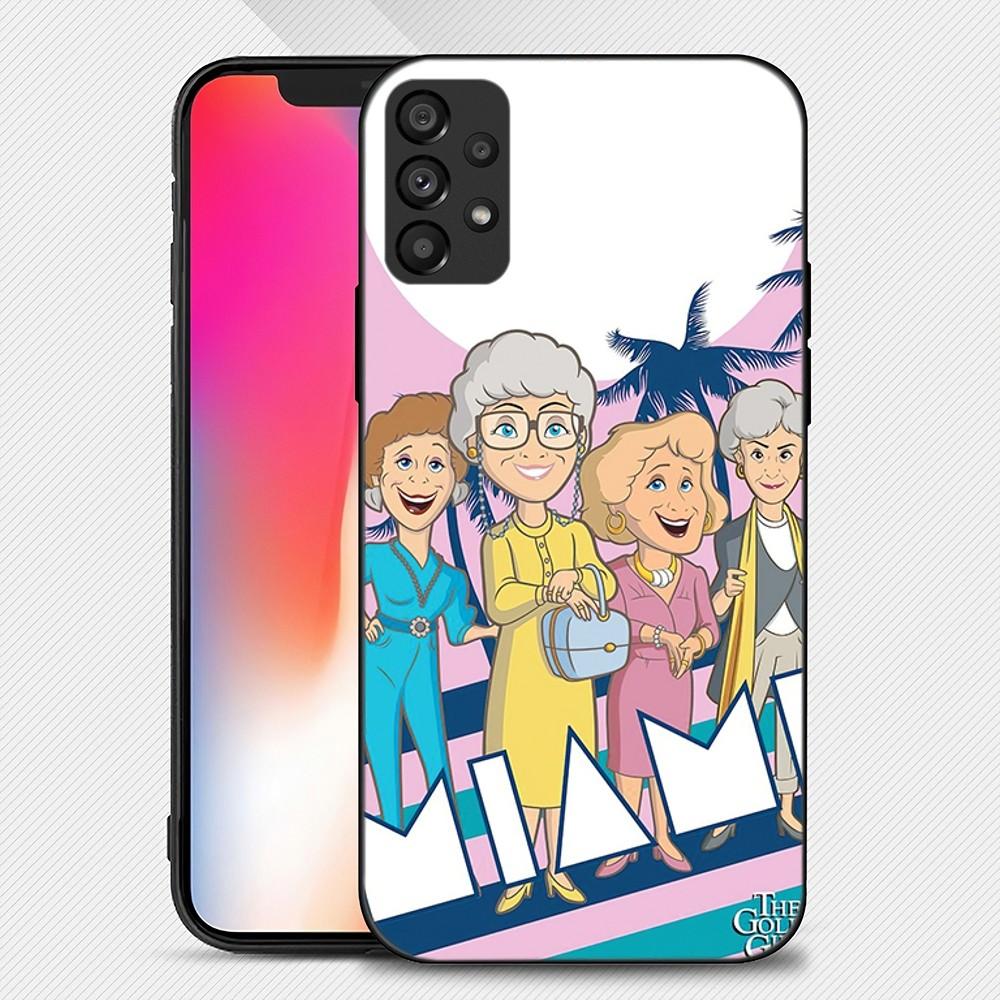 The Golden Girls Club Tv Phone Case For Samsung Galaxy S22 S23 Ultra S21 S20 FE Plus Note 20 Soft Cover
