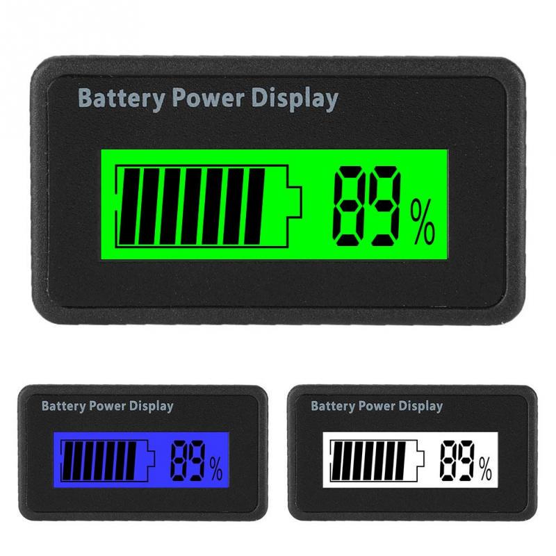 Цифровой индикатор емкости аккумулятора GY-6H для 12-48 В с графическим дисплеем