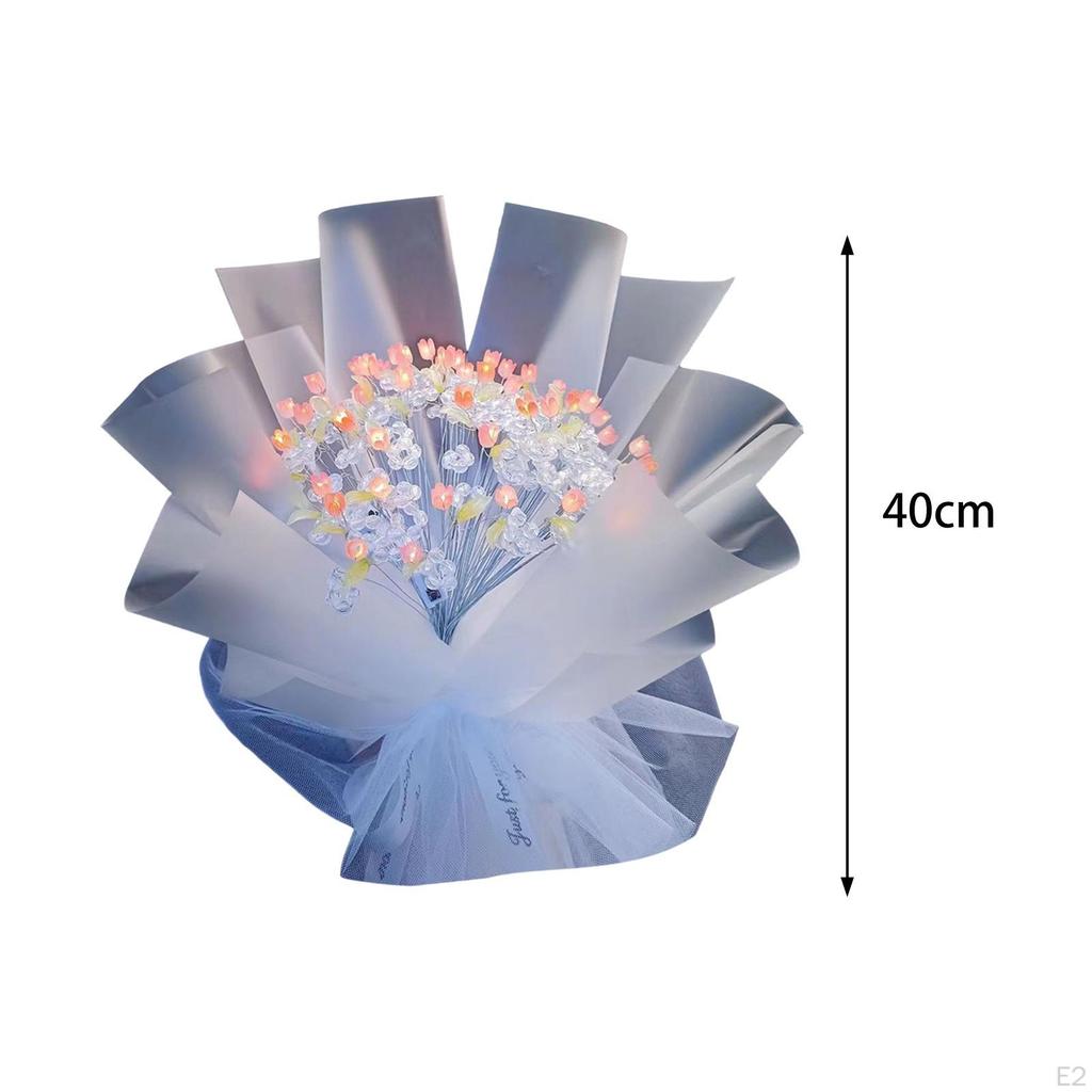 Букет тюльпанов своими руками, букет цветов для стола, центральный элемент, домашний декор, элегантные поделки из цветов
