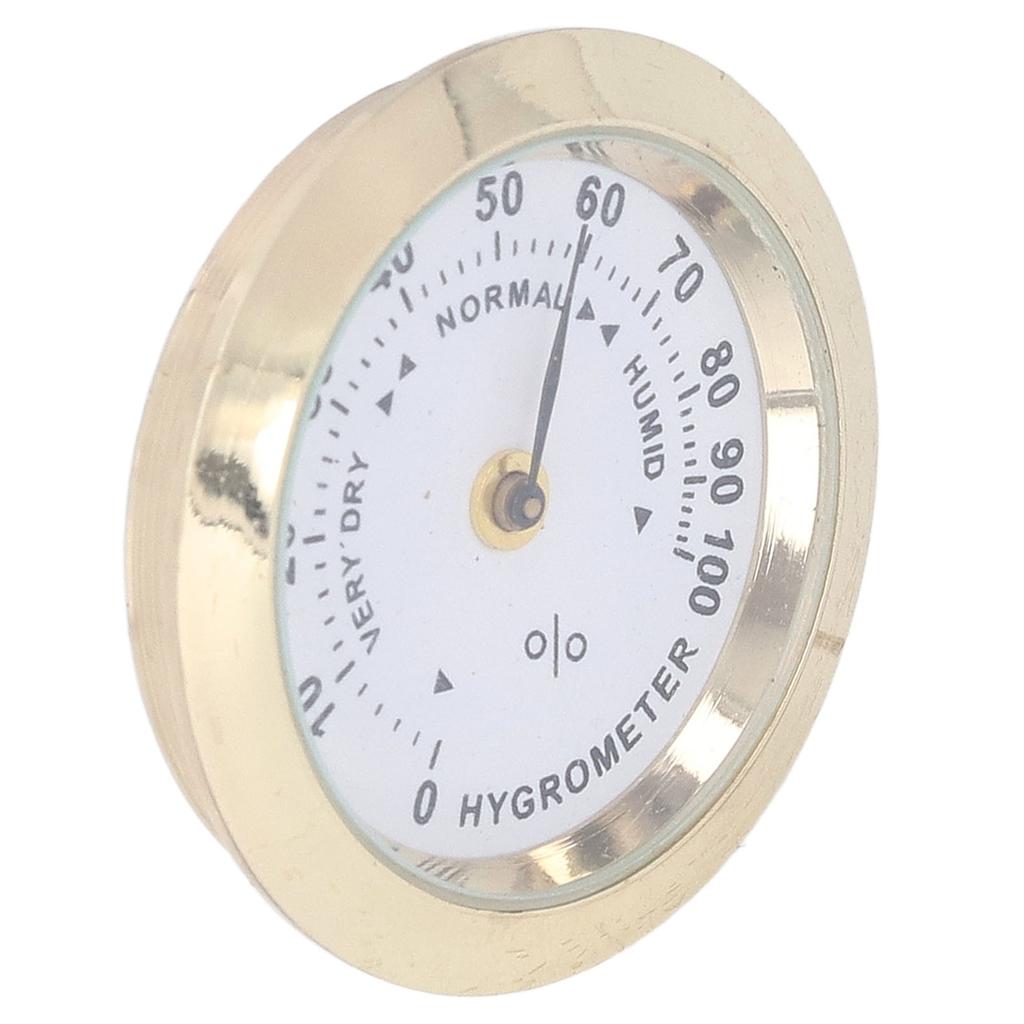 Гигрометр для скрипичного футляра, мини-гитарный влагомер, круглый измеритель влажности для музыкальных инструментов