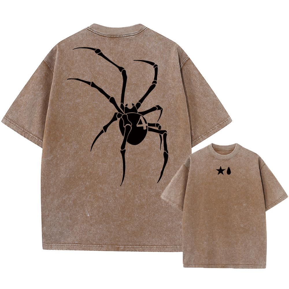 Аниме Hunter X Hunter Хисока и Хролло Логотип Выстиранная Графическая Футболка Мужская Винтажные Футболки Повседневный Хлопок Уличная Одежда Топ