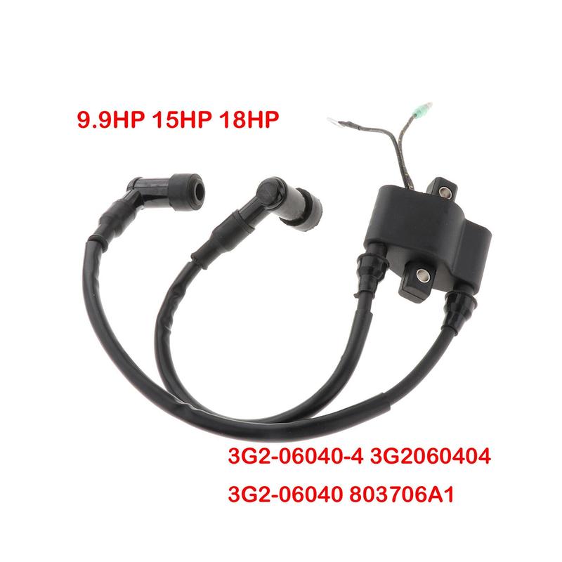 Запчасти катушки зажигания для лодочного мотора 3G2-06040-4 803706A1 3G2-06040 3G2060404 для Tohatsu 9.9 15 18 л.с.
