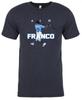 Футболка унисекс Triblend Wander Franco Tampa Bay Rays Air