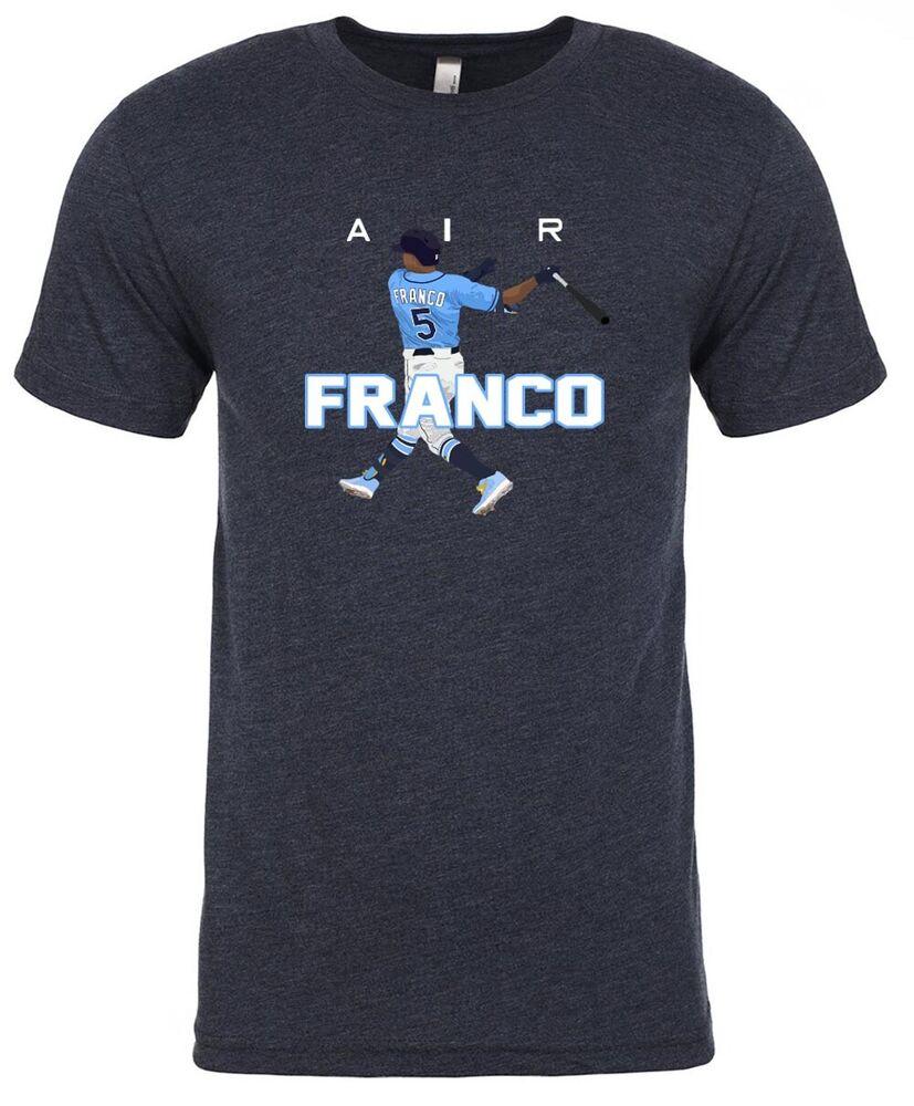 Футболка унисекс Triblend Wander Franco Tampa Bay Rays Air