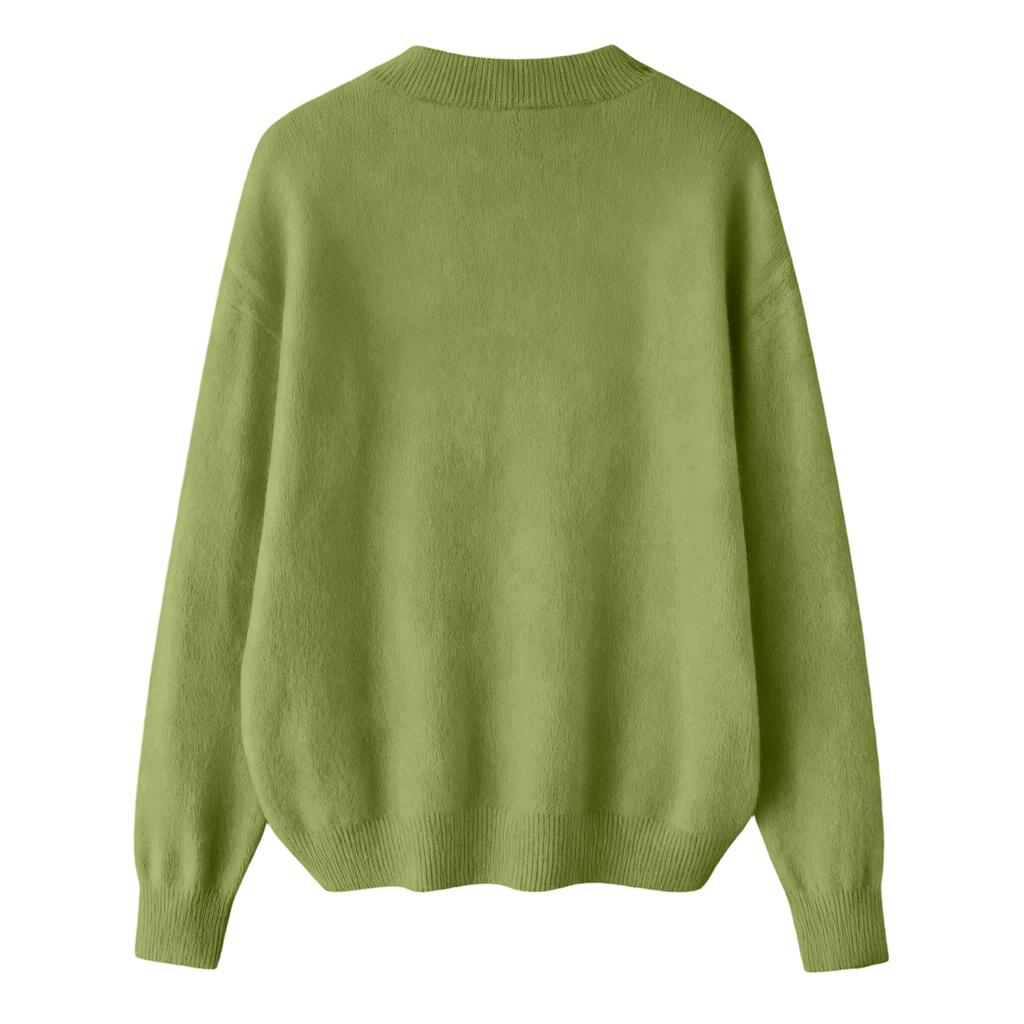 Women's Warm Half Turtleneck Pullover Long Sleeve Sweater