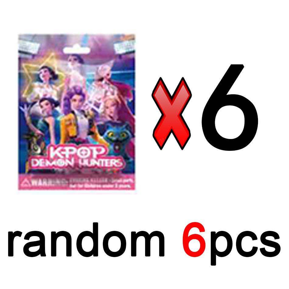 Anime Kpop Demon Hunters blind box Action Figure Set - Derpy Tiger Ranimeumi Mira Zoey Sussy Figurine Dolls for Fans Gift