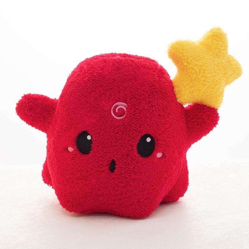 Плюшевая красочная игрушка-привидение, мультяшная мягкая кукла, украшение для спальни, детский подарок 20 см