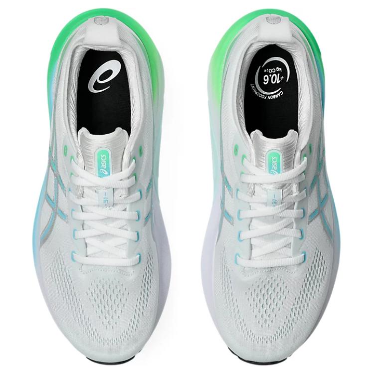 Asics Кроссовки унисекс Gel Kayano 31 White Bright Cyan 1011B867-100