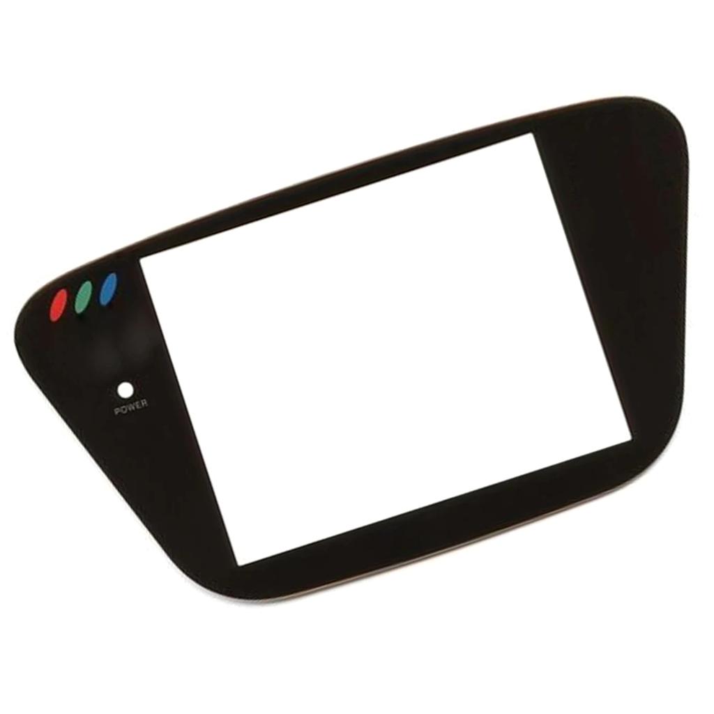 Пластиковая белая черная крышка объектива экрана Запасные аксессуары Защита объектива экрана Совместимая для Game-Gear GG