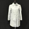 MACKINTOSH/Stand Collar Coat/Women’s XS/Light Blue/Hidden Placket/Side Pockets(USED)