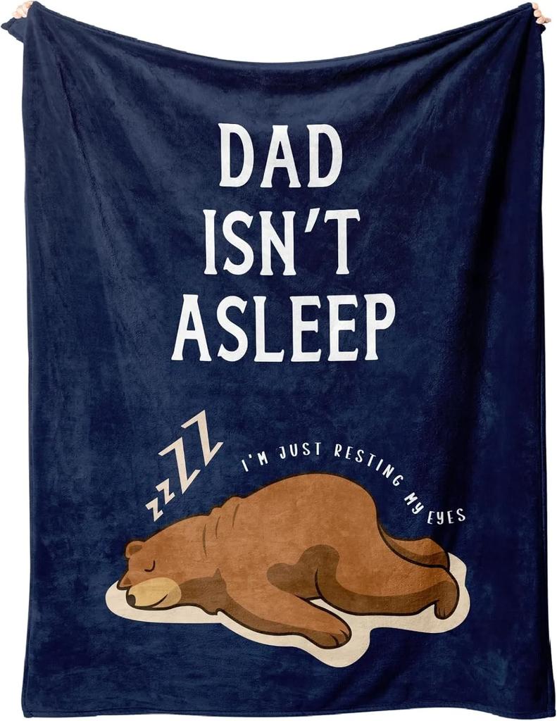 Perfect Gifts to Dad Blankets for Father's day Mother's Day Anniversary Birthday for Mom Son Daughter Grandpa Grandma Aunt Throw