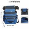 Adjustable Waist Belt Garden Tool Belt Multi-functional Oxford Cloth Tool Bag Durable Material Multi-pockets Waist Tool Bag