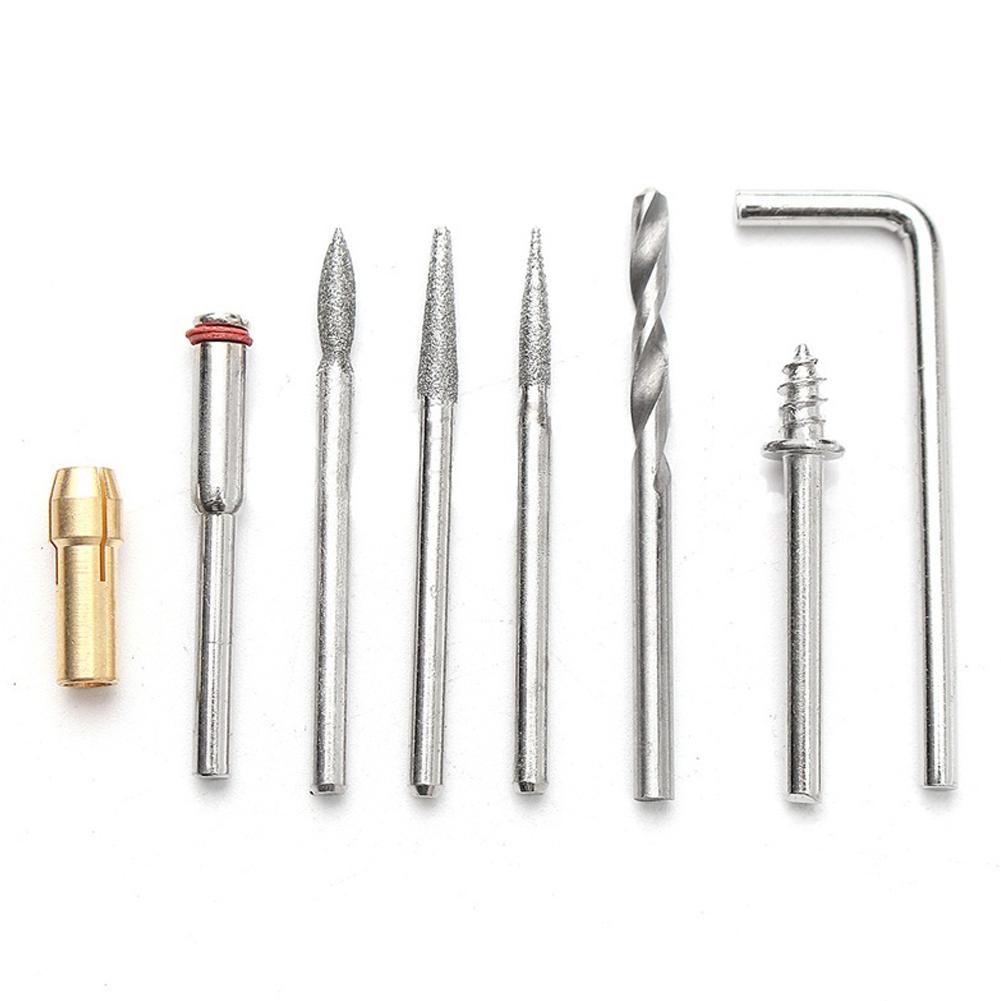 UYANGG 40 шт. Мини электрическая дрель многофункциональный вращающийся инструмент аксессуары набор шлифовальный полировка вращающийся полировальный комплект для аксессуаров Dremel