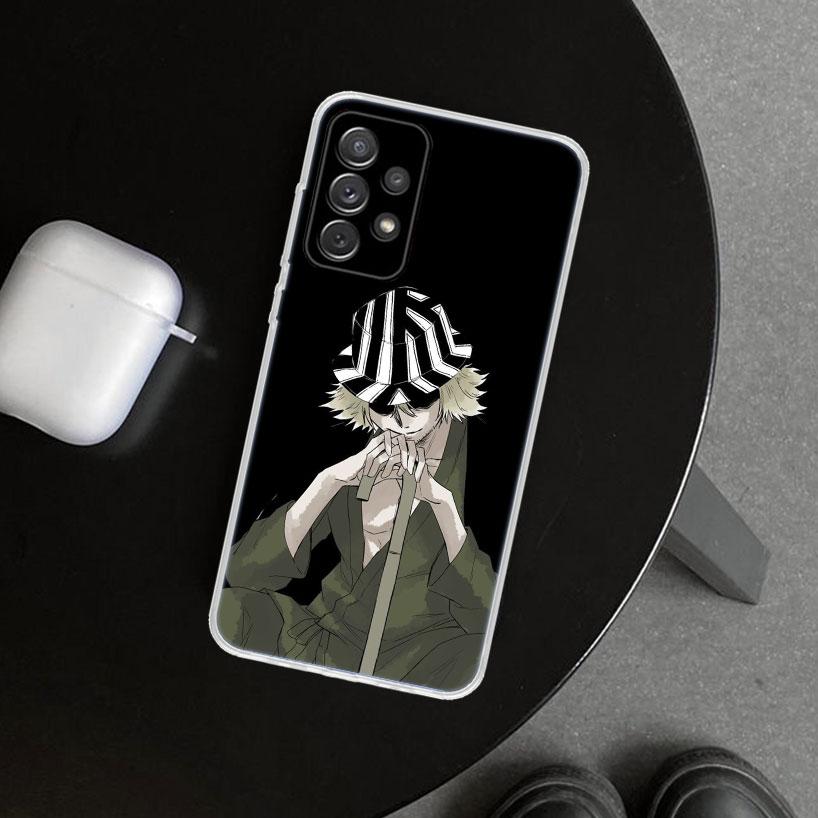Чехол для телефона Bleach Kisuke Urahara для Samsung Galaxy A12 A22 A32 A52 A72 A02S A51 A50S A31 A20S A10S Note 20 Ultra 10 Plus