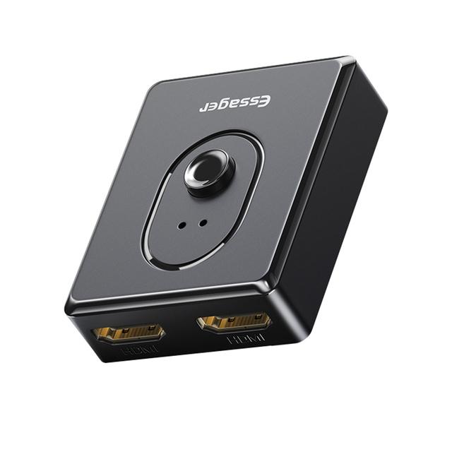 Essager HD-совместимый разветвитель HD4K 1x2/2x1, разъем переключателя, преобразователь выходов 2 в 1, HD-совместимый коммутатор для PS4 Xbox TV BOX