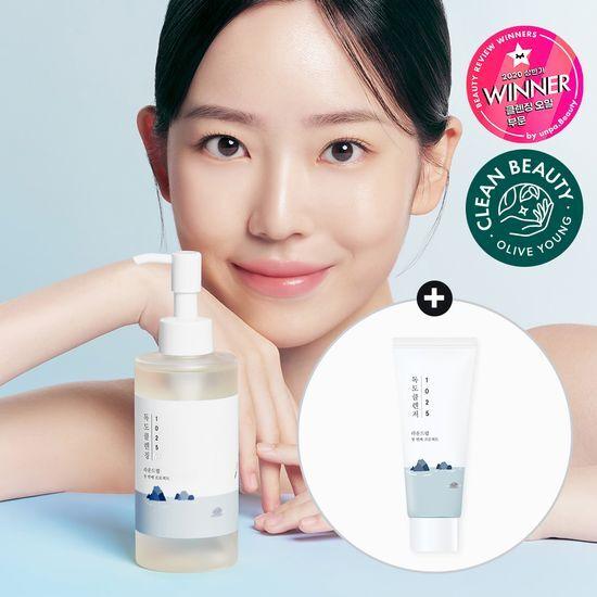 ROUND LAB 1025 Dokdo Cleansing Oil 200ml (+ 40ml Cleanser)