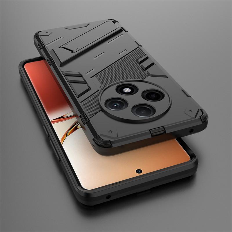 Для OPPO A3 Pro Чехол OPPO A3 Pro Чехол Роскошный Бронированный ПК Бампер Ударопрочный ТПУ Силиконовый Защитный Чехол для Телефона OPPO A3 Pro