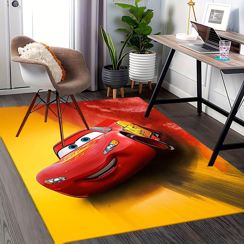 1pc Mcqueen Carpet Rug for Bedroom Living Room Decor Sofa Home Game Area Rug Non-slip Floor Mat. D0730037