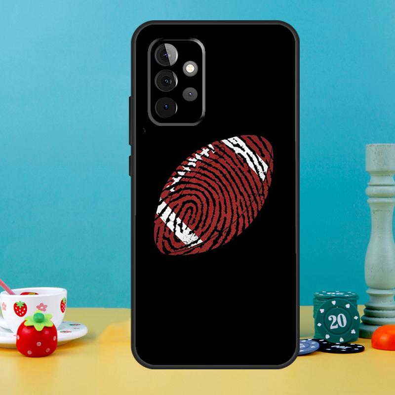 Спортивный чехол для американского футбола для Samsung Galaxy A25 A54 A34 A14 A52 A32 A12 A13 A33 A53 A15 A16 A36 A56 A26 A05 A35 A55