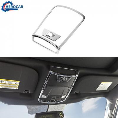 Хромированное кольцо-крышка лампы для чтения на передней крыше для Ford F-150 2015-