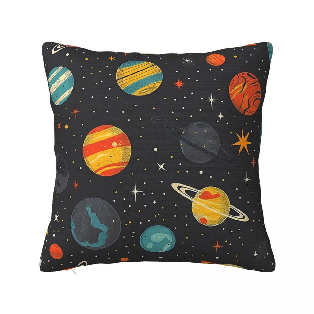 Солнечная Система Космос Планеты Вселенная Квадратная Наволочка Чехол для Подушки Наволочка Чехол для Декоративной Подушки для Дома Спальни Автомобиля
