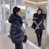 Пуховый жилет женский популярный зимний 2024 новый популярный маленький мужской жилет в иностранном стиле универсальный с капюшоном
