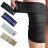 Elastic Winding Sports Knee Protection Bandage Compression Band Outdoor Support Knee Protection