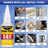 LOOIFL 502 Super Glue Quickdrying Strong Cyanoacrylate Glue is used for diy handicraft repair of metal,wood,leather and ceramics