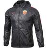 Breathable Zip-Up Hooded Long Sleeve Jacket Men Jackets Black CT6603-010
