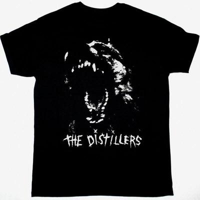 Ретро Футболка The Distillers Band Хлопок Черная Все Размеры