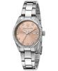 Competizione Crystal Accents Stainless Steel Rose Gold Dial Quartz R8853100509 100M Women's Watch