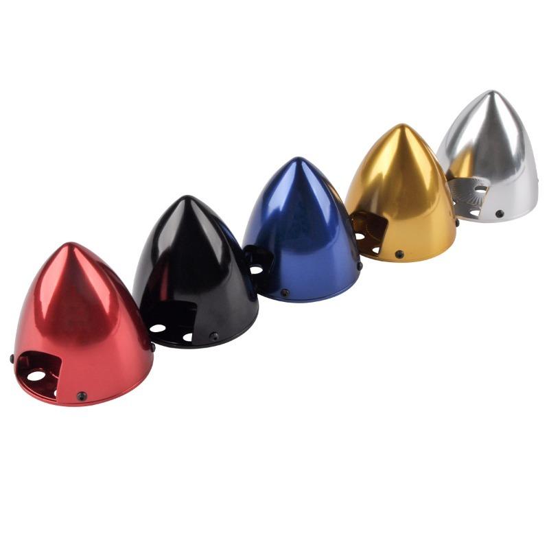 2.5inch Aluminum Alloy Pointed Spinner for RC Gas Electric Nitro Airplane Fixed Wing Aircraft Drone Accessory