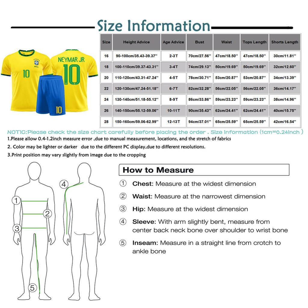 21/22 Бразилия, домашние трикотажные изделия, детская футбольная форма, комплект тренировочного костюма