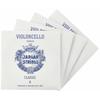 JARGAR STRINGS String Set, Steel/Chrome Steel Wound for Cello