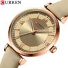 Женские повседневные часы Curren 9079 с кожаным ремешком - Издание «Русалочка»