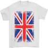 Мужская футболка Union Jack Британский флаг Великобритания 100% хлопок
