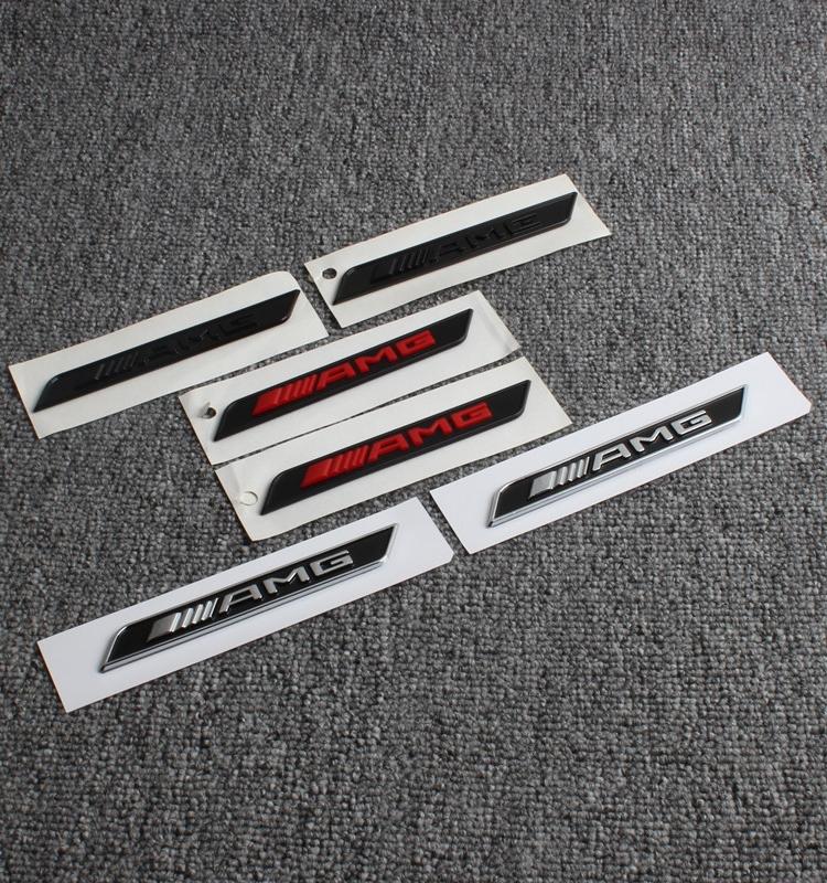 2p Car ABS sticker Suitable for Mercedes-Benz AMG fender side label GLE-class modification GLE400 GLE450 decorative modification