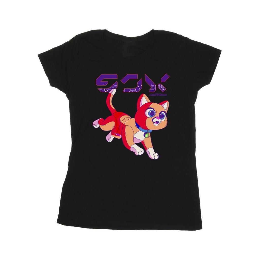 Disney Womens/Ladies Lightyear Sox Digital Cute Cotton T-Shirt