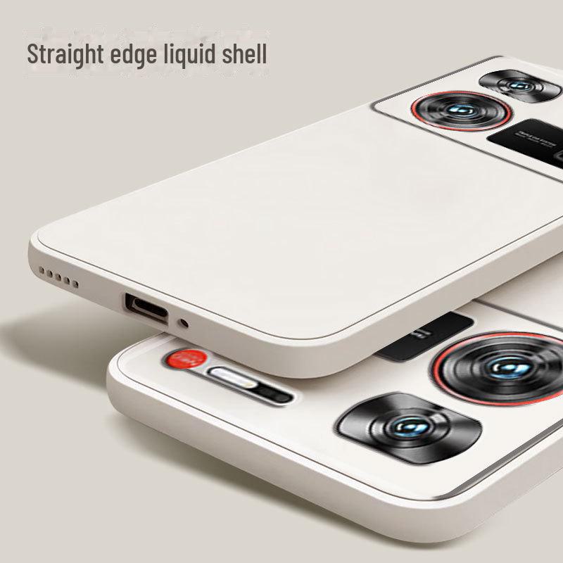Совместимый защитный чехол Nubia Z70 Ultra Liquid Silicone Anti-Fall