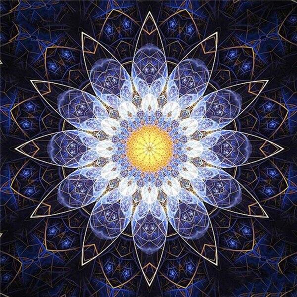 5d алмазная живопись Религиозная Мандала DIY Алмазная вышивка крестиком цветок домашний декор искусство рукоделие
