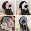 Bow Pleated Scrunchies Ribbon Oversized Hair Ropes Ins Polka Dot Scrunchies  Ponytail Holder
