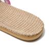 36-45 Plus Size Women'S Slippers Flat Sandals Linen Lightweight Casual Summer Slippers Women For Home
