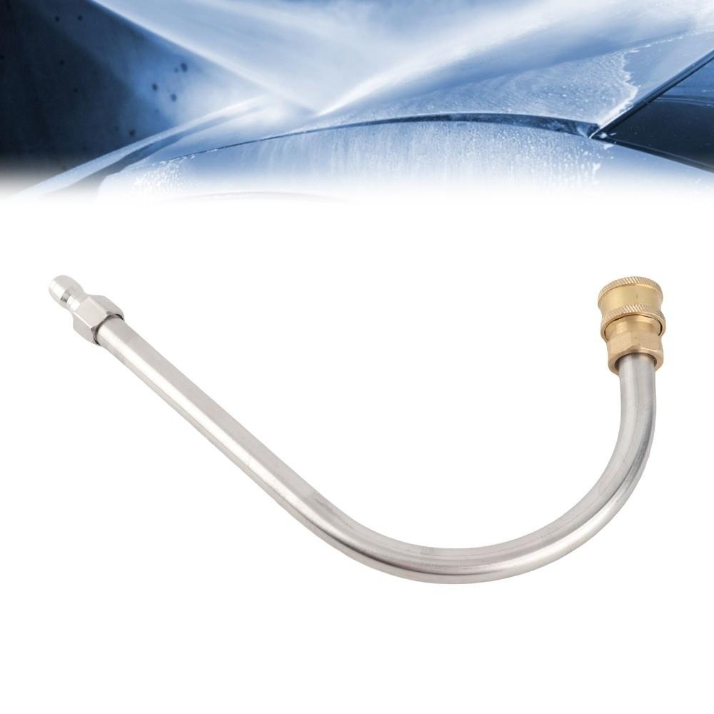 U Shaped Pressure Washer Extension Wand with 5 Nozzles Pressure Washer Curved Rod  Window Washing