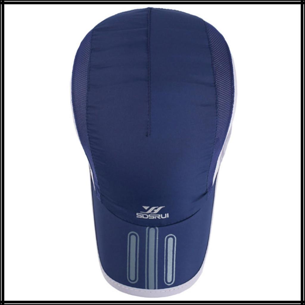 CZA075 [White Fang] Cap, Hat, Sunscreen, Mesh, Outdoor, Running, Sports, Men's, Women's, (Light Gray)